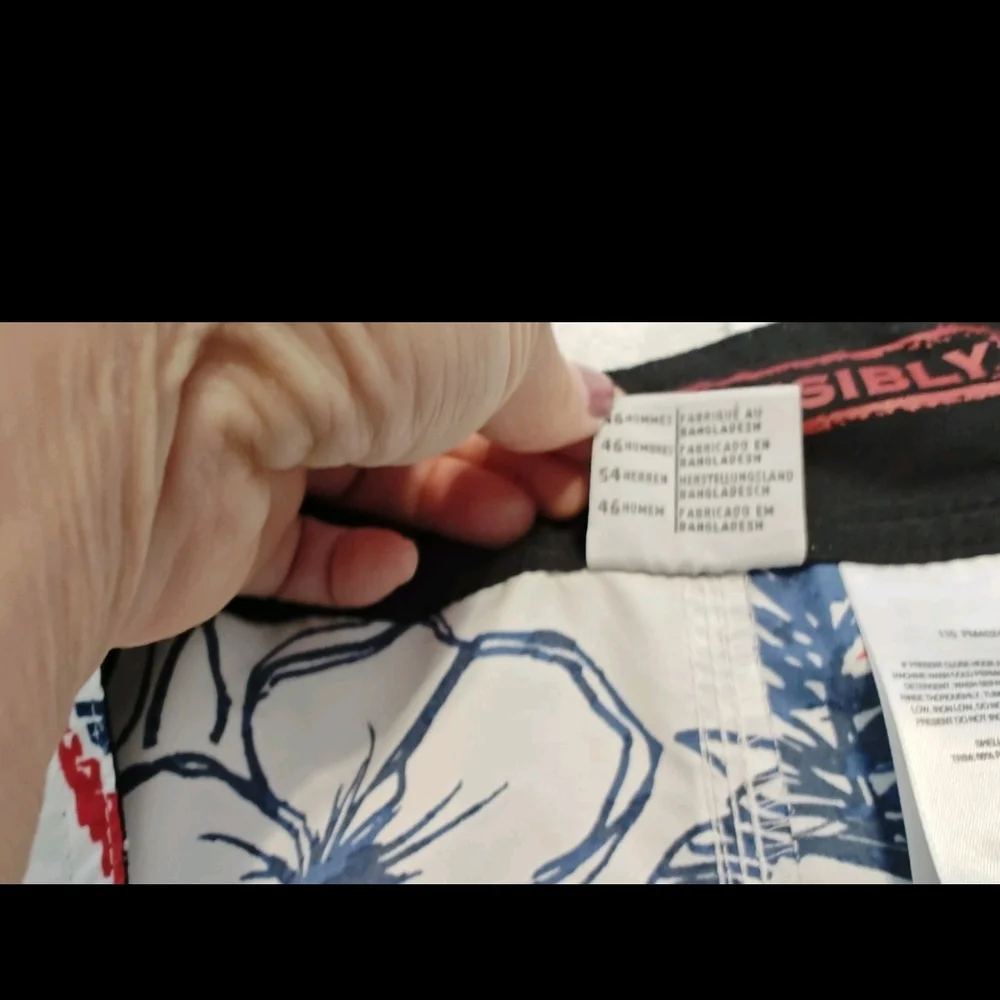 Men's Columbia Fish Print Swim Shorts None Mesh Large - Picture 9 of 9